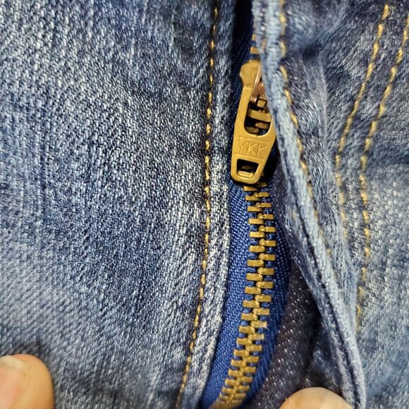 Wrangler Jeans Womens Size 12 Blue Slim Boot Retro Stretch Denim Casual - Picture 11 of 12